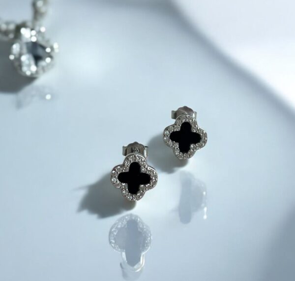 MICRO TREBOL SILVER BLACK