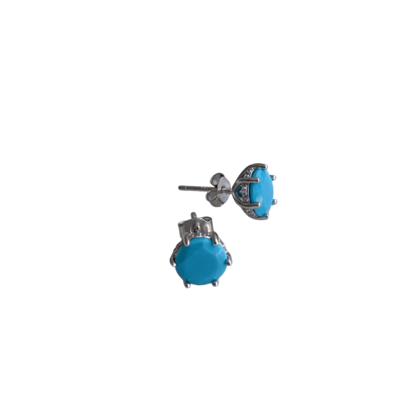 TURQUOISE EARRINGS SILVER