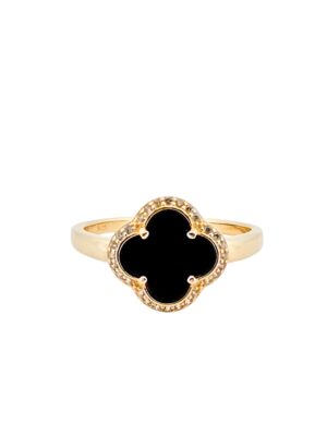 BLACK CLOVER GOLD RING