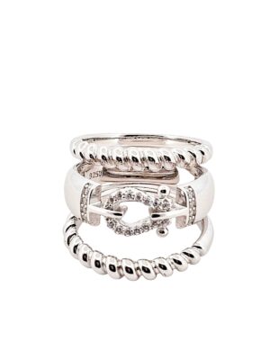 HALO SILVER RING