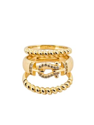HALO GOLD RING