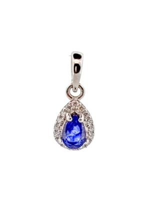 DAINTY SAPPHIRE CHARM