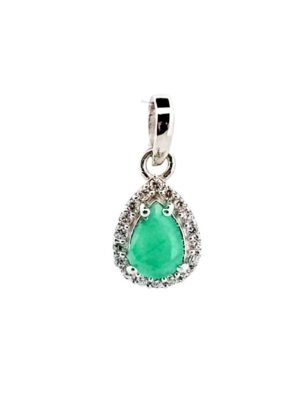 DAINTY EMERALD CHARM
